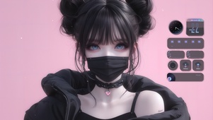 口罩女孩