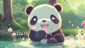 微笑熊猫宝宝