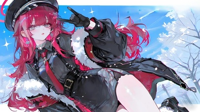 枣伊吕波-冬雪美女