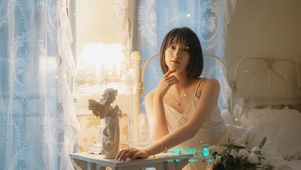 清纯性感短发美女【含音乐】