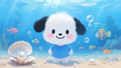 可爱的狗狗