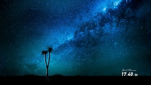蓝色星空