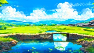 宫崎骏插画（4K超宽带鱼屏）