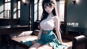4k超可爱女孩