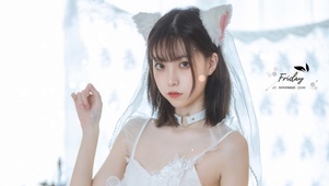 4K清纯猫耳美女