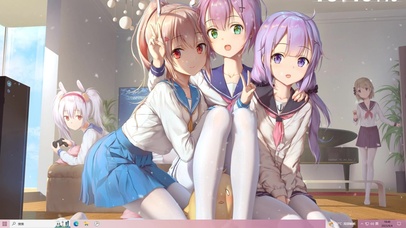 可爱学妹  姐妹  白丝 短裙