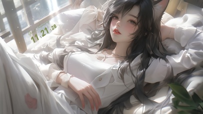 纯欲系狐耳少女