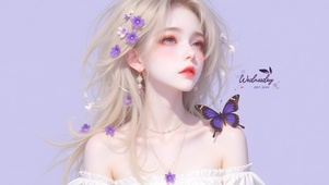 治愈蝴蝶女孩