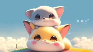 两只小可爱
