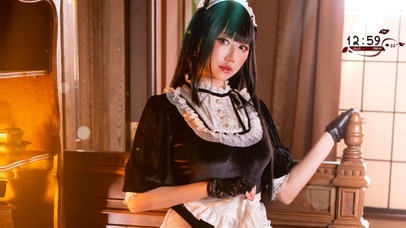 4K清纯性感女仆