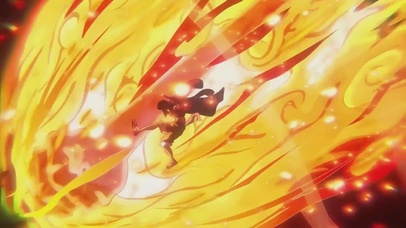 海贼王路飞霸气一拳