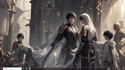 4k西欧骑士美少女