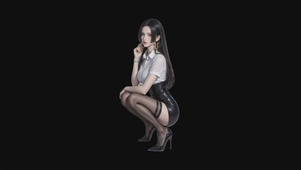  黑丝女帝汉库克