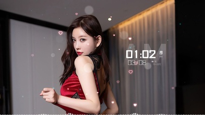 高清性感红裙御姐