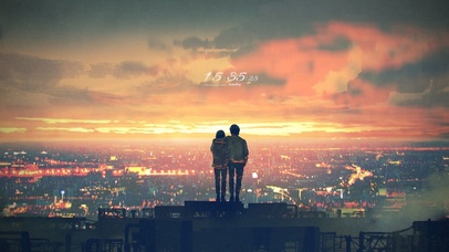 遇见你时所有星星都落到我头上