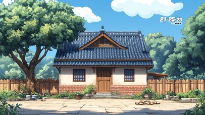 我家院中有颗树