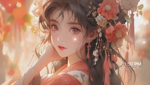 花儿与少女