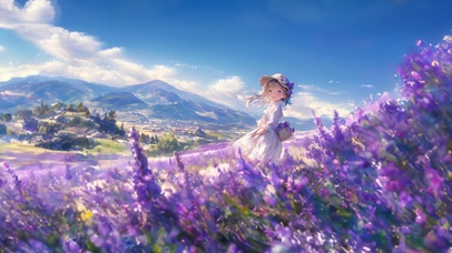 薰衣草女孩