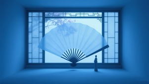 安静治愈 扇子