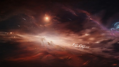 唯美治愈星空云海