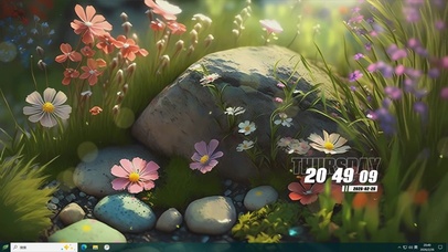 护眼树木桌面主题