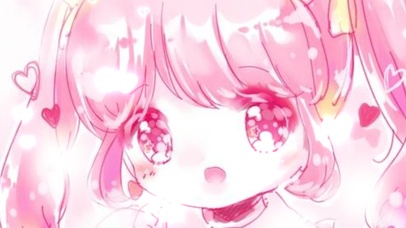 超萌Q版双马尾女孩