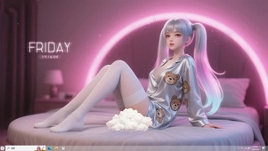 小熊睡衣美少女