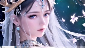 翩翩仙女回眸
