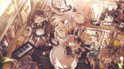 4K可爱猫耳女仆