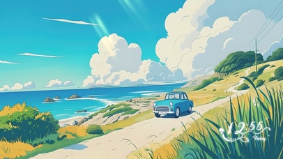 动漫风景护眼壁纸