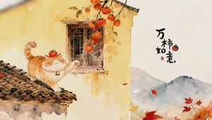 治愈猫猫（万柿如意）