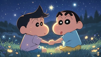 萤火虫蜡笔小新