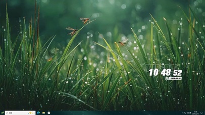 护眼树木桌面主题