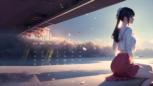 落日JK少女