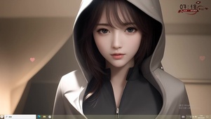 4k兜帽纯欲美少女
