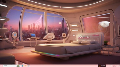 4K科幻赛博房间