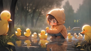 治愈回家鸭