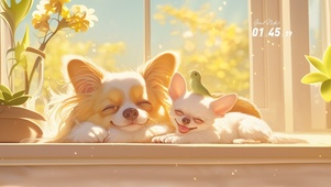 4K萌宠柴犬