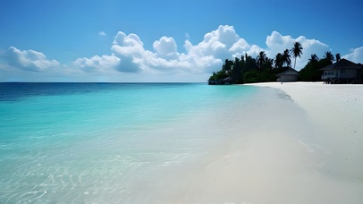 大海的味道夏日海边沙滩2
