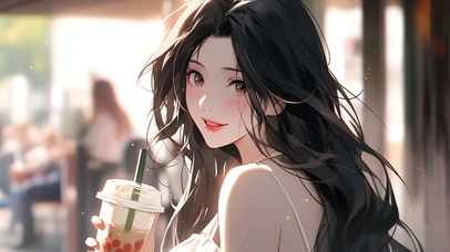 4k奶茶少女
