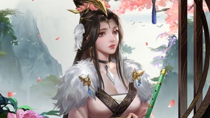 4K唯美古风美女