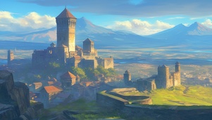 静谧古城堡