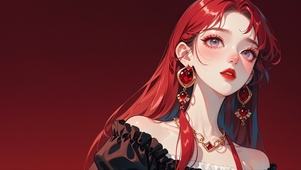 红发少女