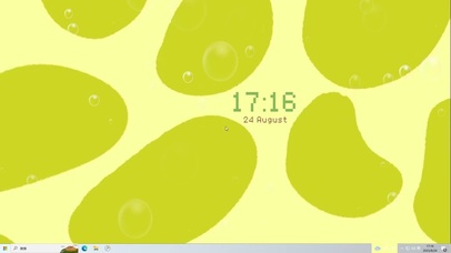 绿色   电脑主题