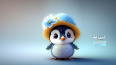 呆萌小企鹅