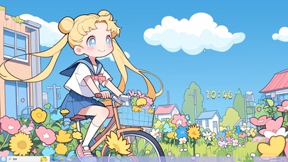 可爱主题 可爱的美少女