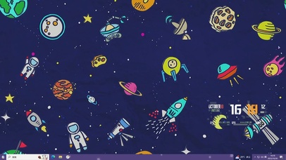 太空人—【主题桌面】