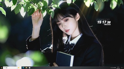 清纯学院风女孩