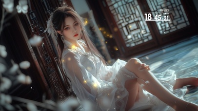 整个世界都在她的旋转中沉醉