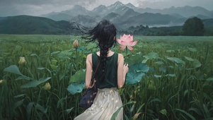 莲心山色